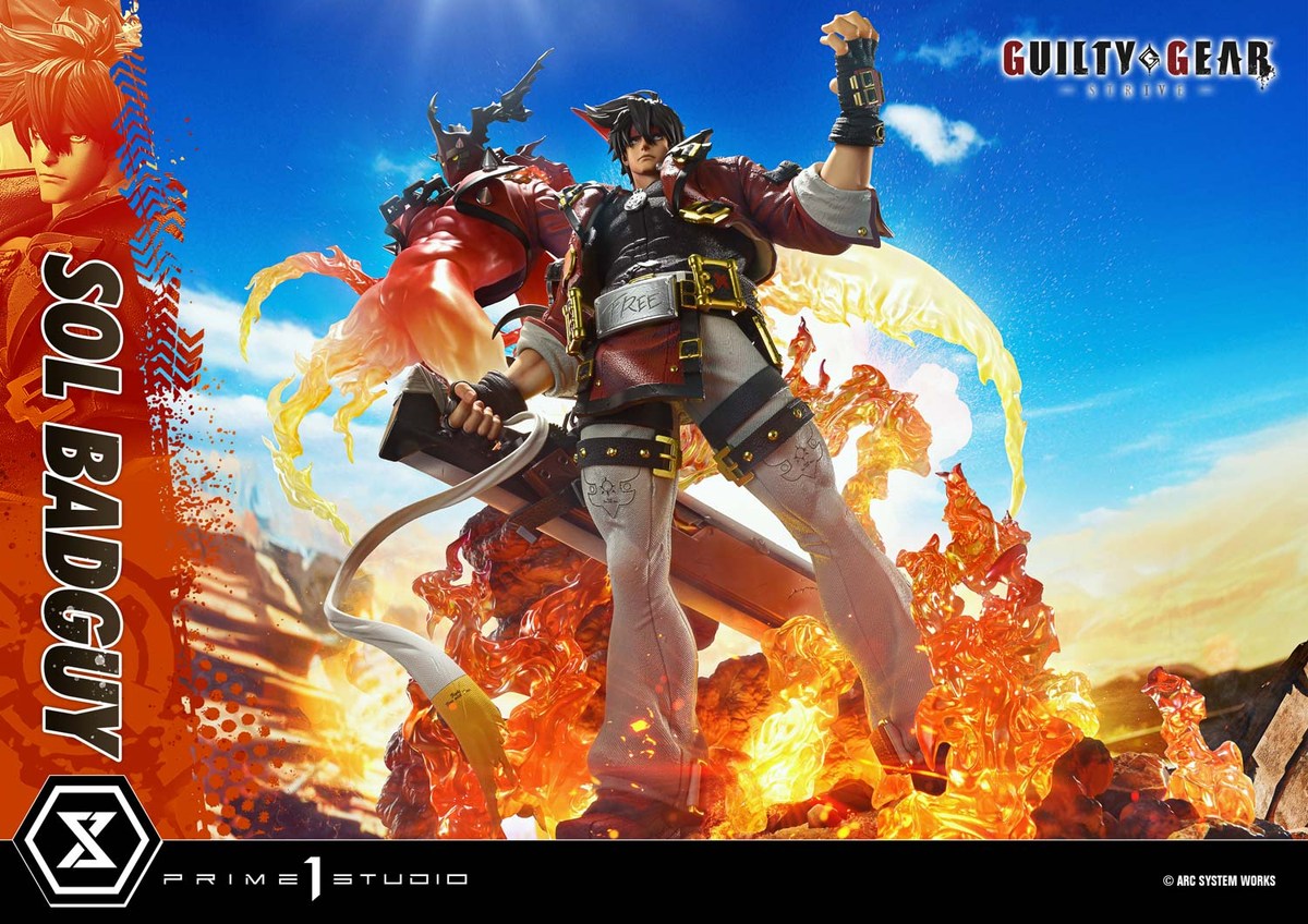 GUILTY GEAR -STRIVE-「ソル＝バッドガイ」のフィギュア画像