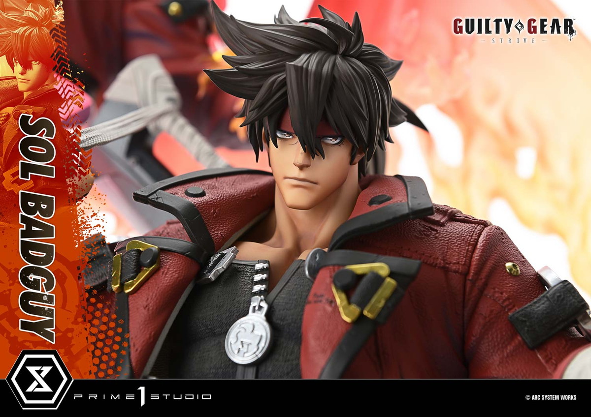 GUILTY GEAR -STRIVE-「ソル＝バッドガイ」のフィギュア画像