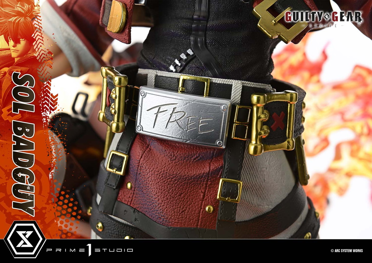 GUILTY GEAR -STRIVE-「ソル＝バッドガイ」のフィギュア画像