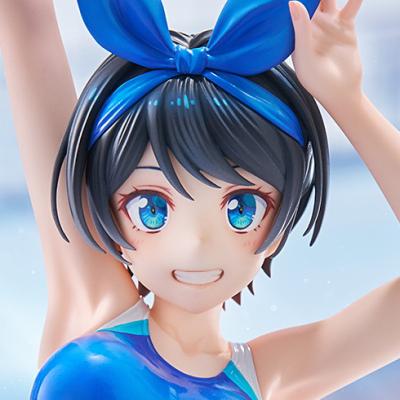 彼女、お借りします「スイムスーツシルエット 更科瑠夏 競泳水着Ver.」のフィギュア
