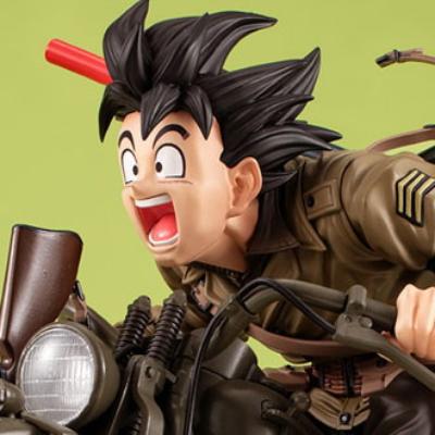 ドラゴンボールZ「孫悟空＆バイク」のフィギュア