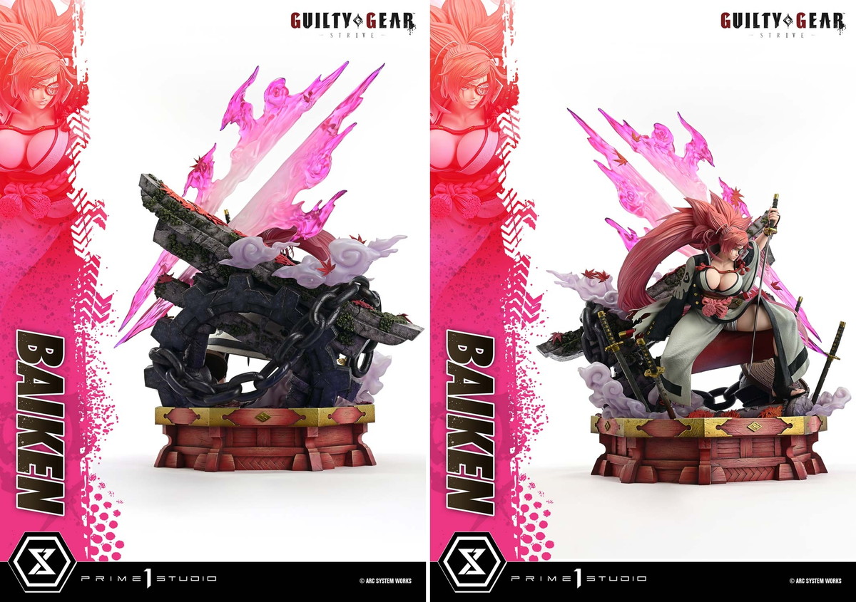 GUILTY GEAR -STRIVE-「梅喧 ボーナス版」のフィギュア画像