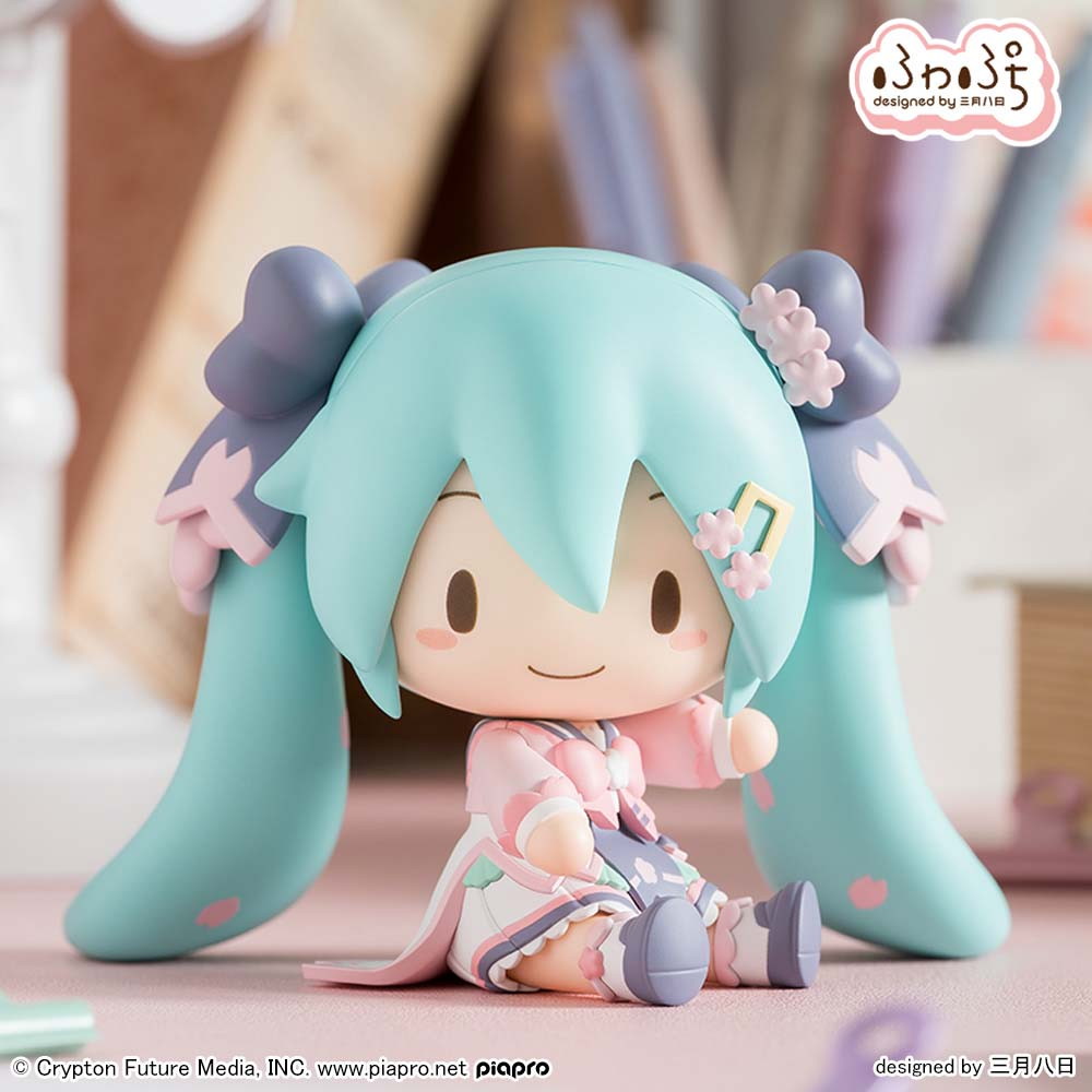 初音ミクシリーズ「ふわぷち デフォルメフィギュア 新学期」のフィギュア画像