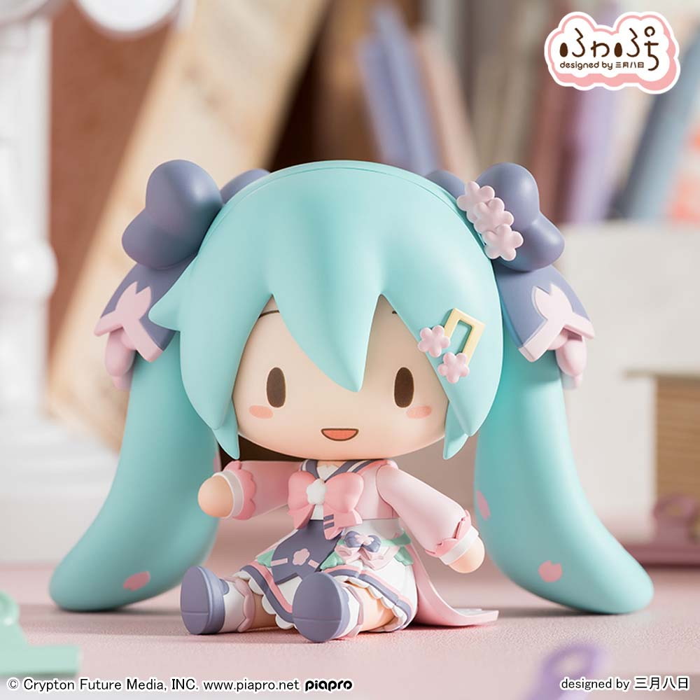 初音ミクシリーズ「ふわぷち デフォルメフィギュア 新学期」のフィギュア画像