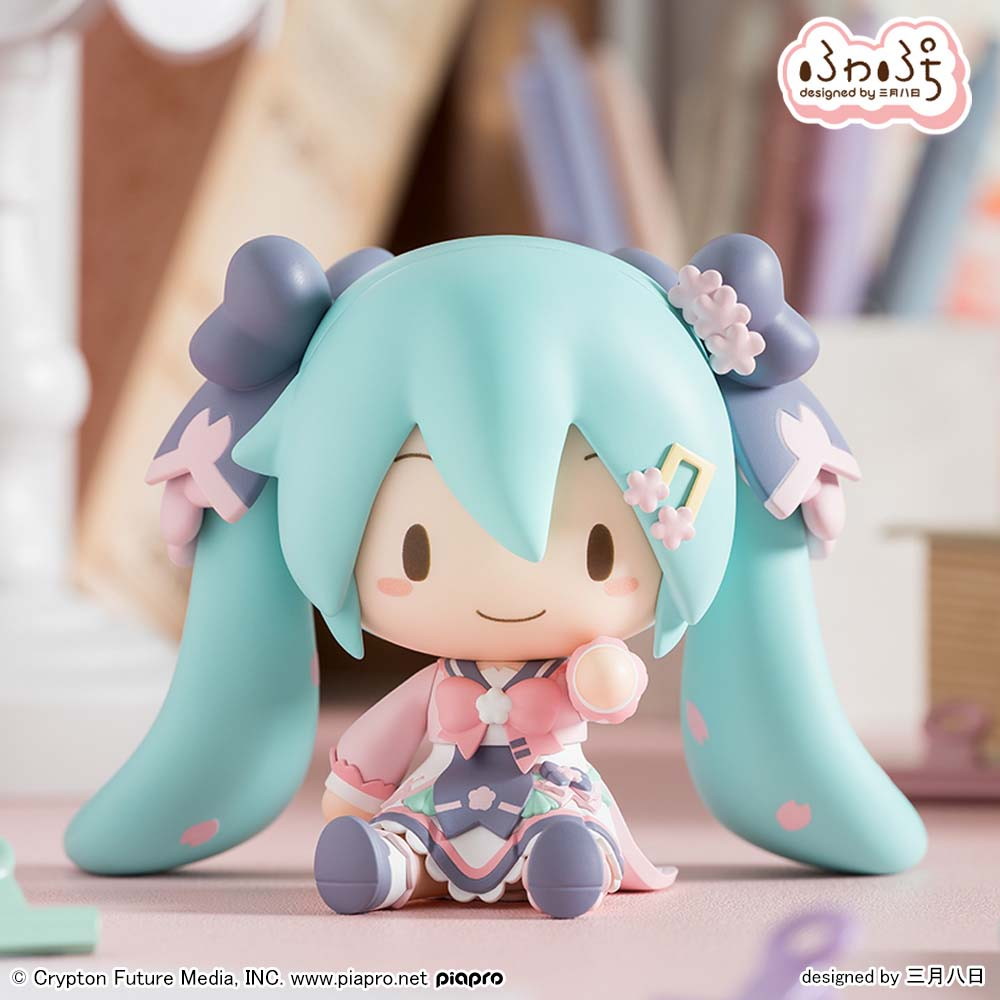 初音ミクシリーズ「ふわぷち デフォルメフィギュア 新学期」のフィギュア画像