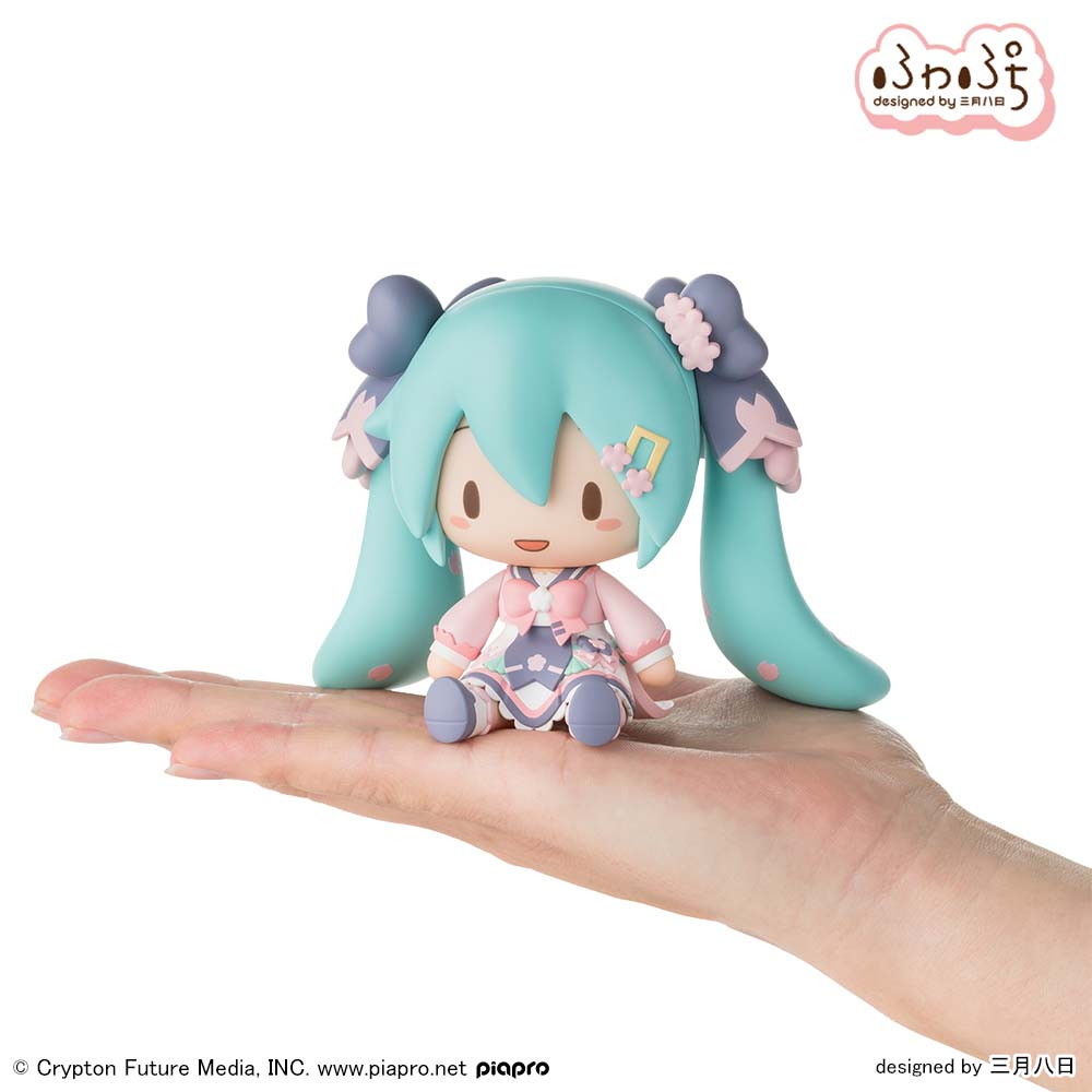 初音ミクシリーズ「ふわぷち デフォルメフィギュア 新学期」のフィギュア画像