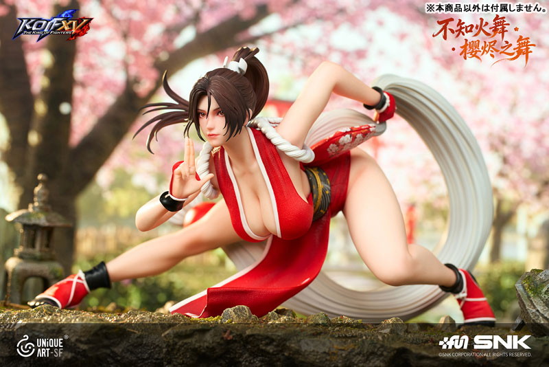 THE KING OF FIGHTERS XV「不知火舞 桜燼ノ舞Ver.」のフィギュア画像