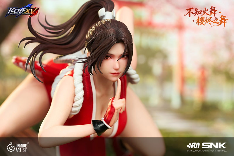 THE KING OF FIGHTERS XV「不知火舞 桜燼ノ舞Ver.」のフィギュア画像
