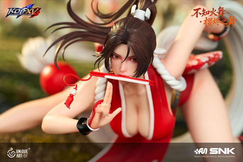 THE KING OF FIGHTERS XV「不知火舞 桜燼ノ舞Ver.」のフィギュア画像