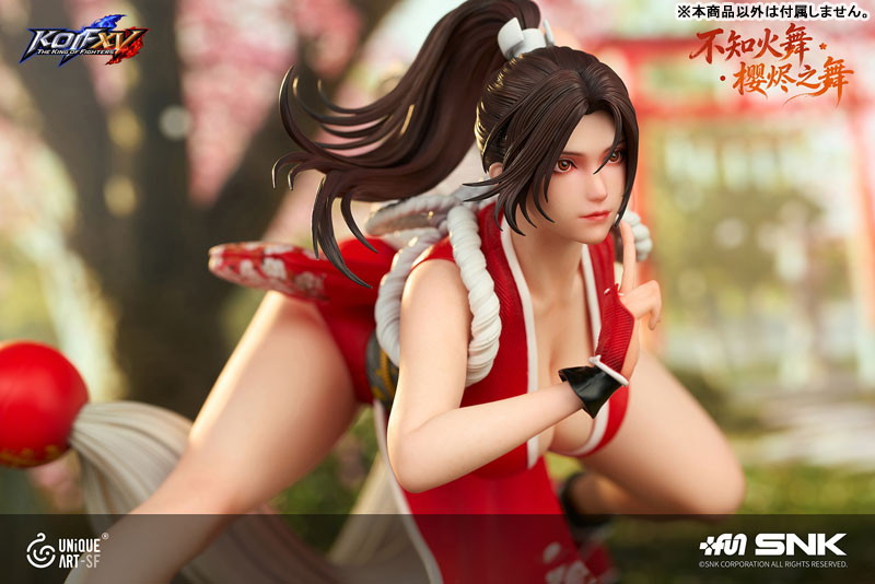 THE KING OF FIGHTERS XV「不知火舞 桜燼ノ舞Ver.」のフィギュア画像