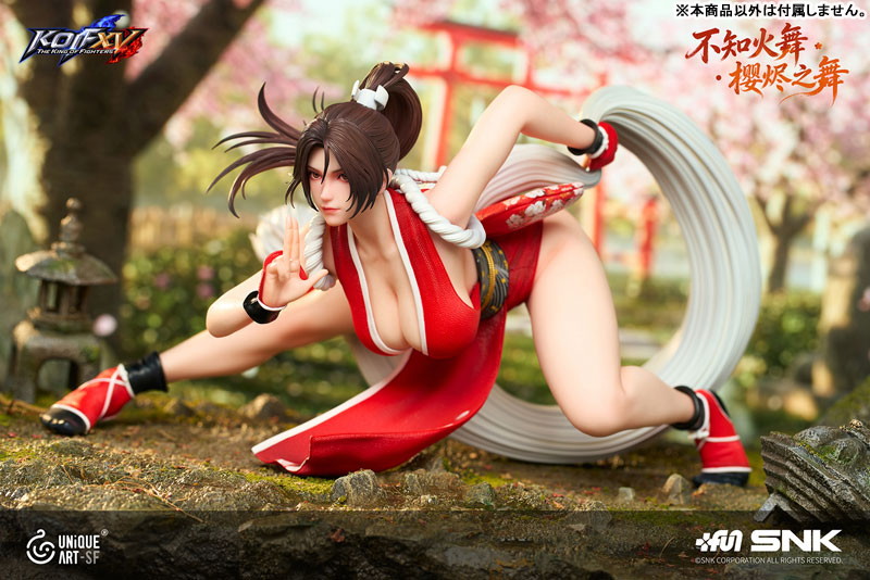 THE KING OF FIGHTERS XV「不知火舞 桜燼ノ舞Ver.」のフィギュア画像