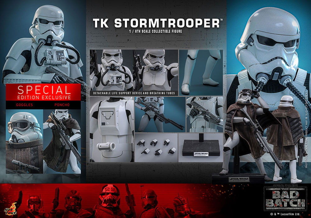 スター・ウォーズ：バッド・バッチ「TKストームトルーパー」のフィギュア画像