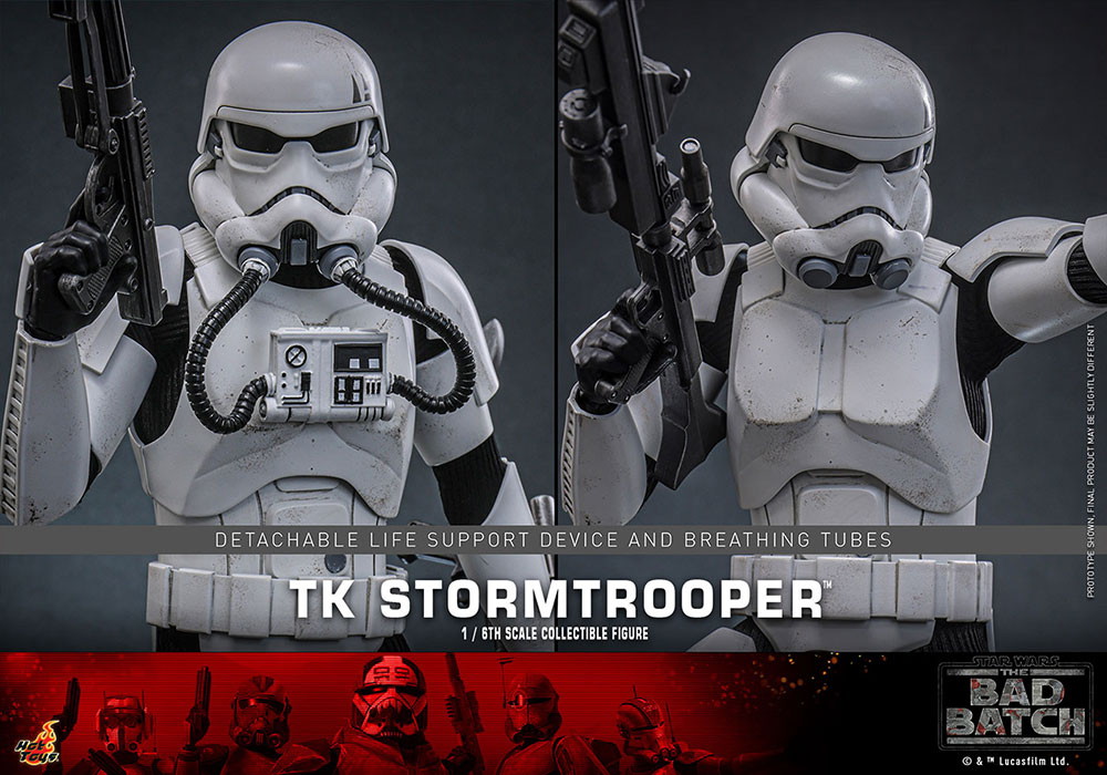 スター・ウォーズ：バッド・バッチ「TKストームトルーパー」のフィギュア画像
