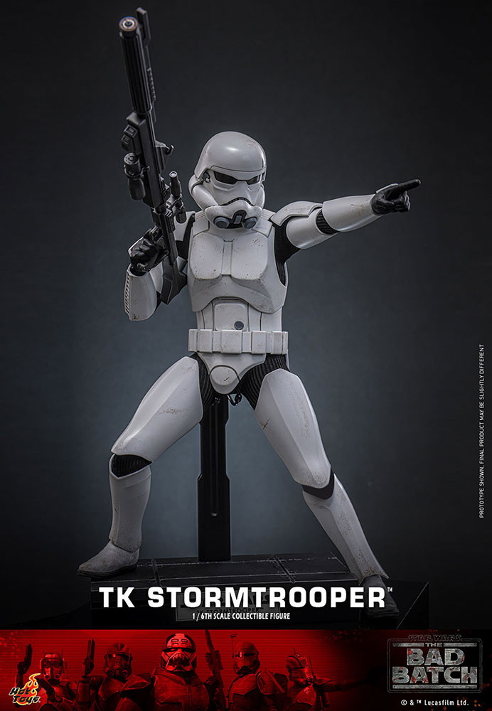 スター・ウォーズ：バッド・バッチ「TKストームトルーパー」のフィギュア画像