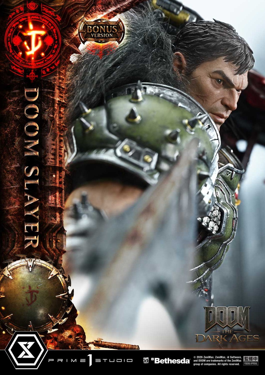 DOOM: The Dark Ages「ドゥームスレイヤー」のフィギュア画像