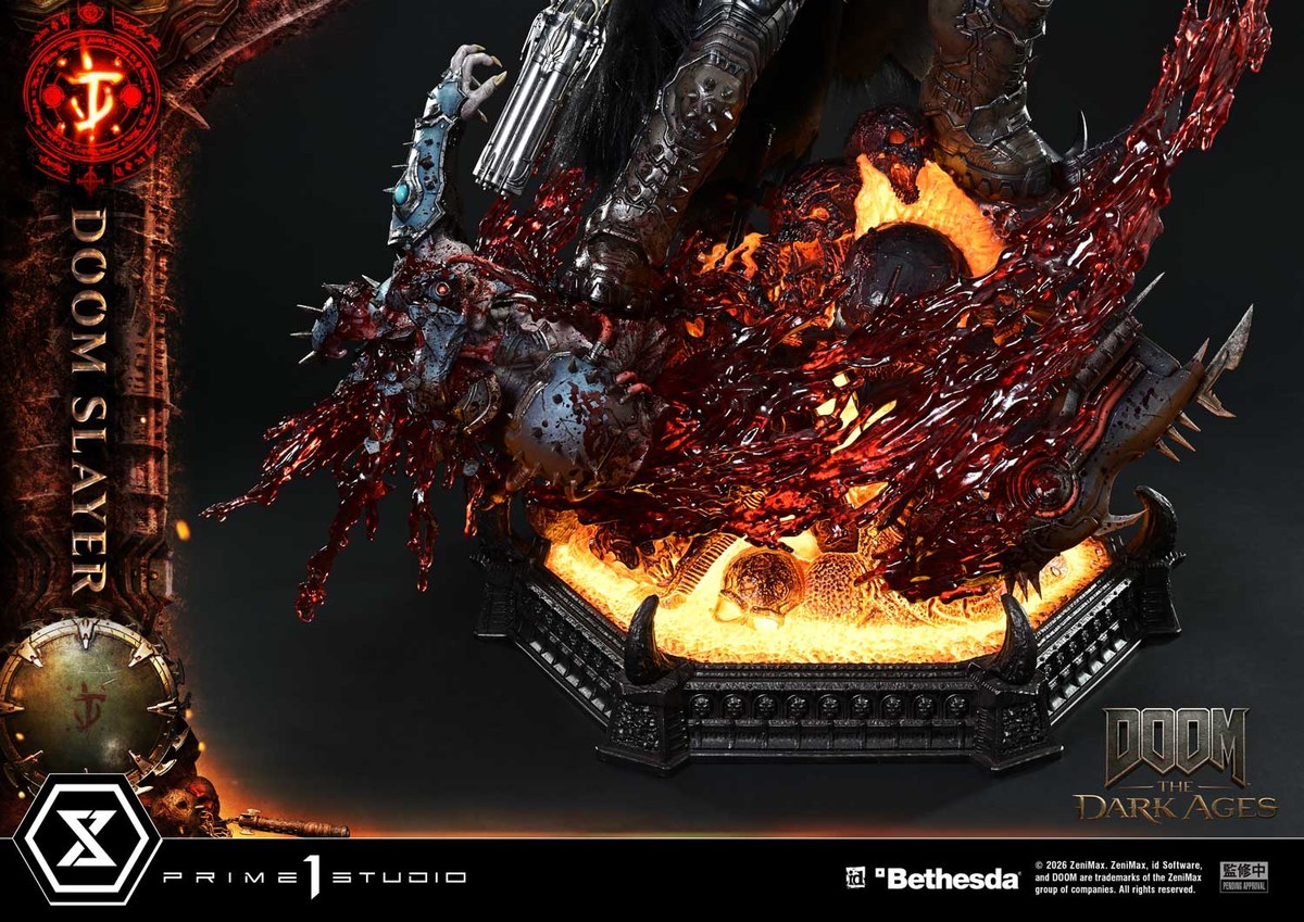 DOOM: The Dark Ages「ドゥームスレイヤー」のフィギュア画像