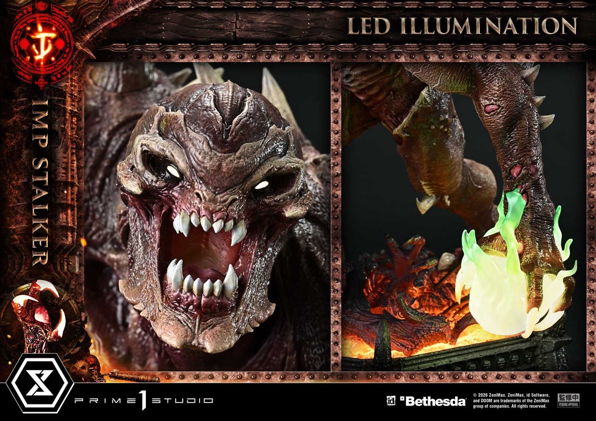 DOOM: The Dark Ages「インプ ストーカー」のフィギュア画像