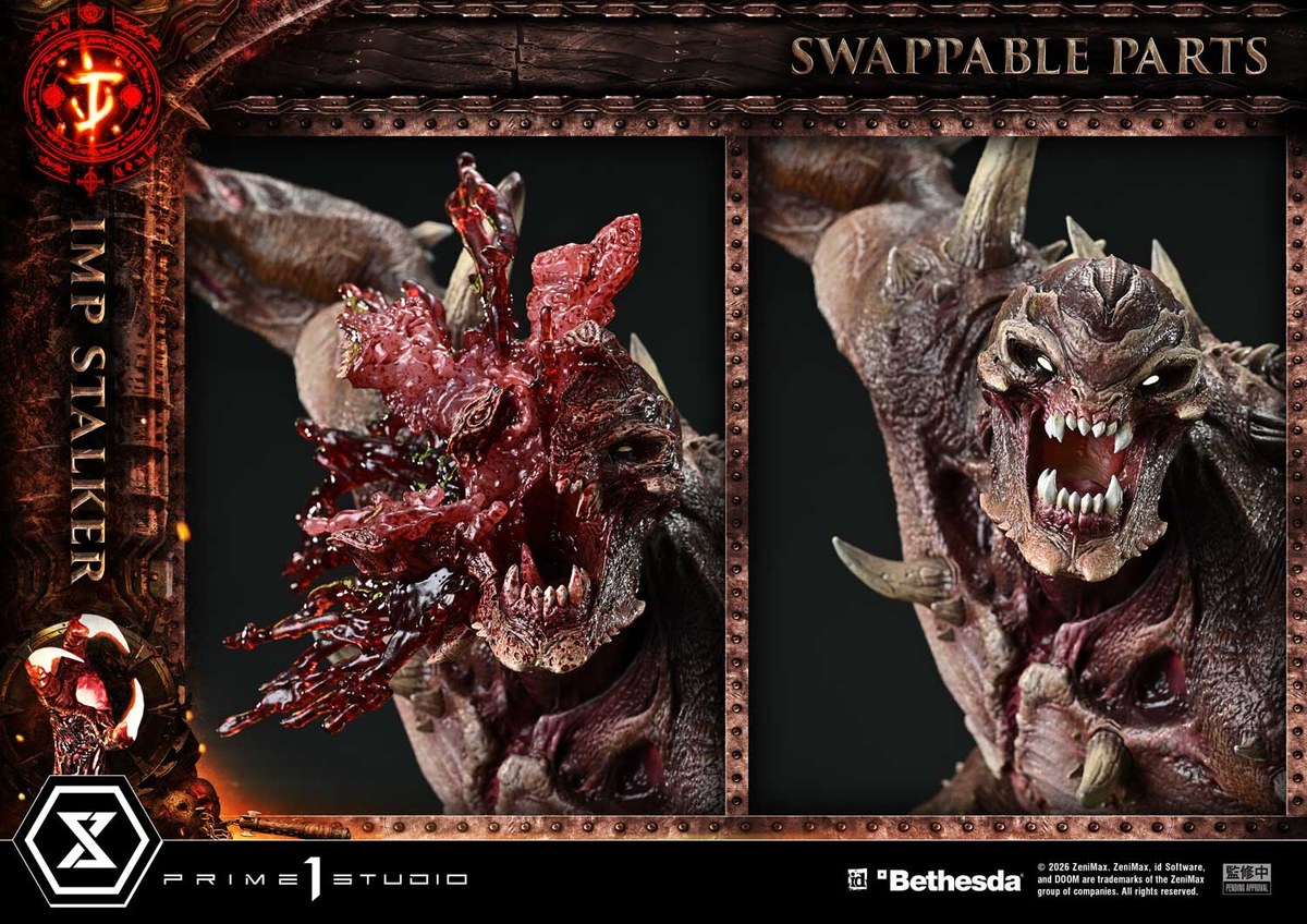 DOOM: The Dark Ages「インプ ストーカー」のフィギュア画像