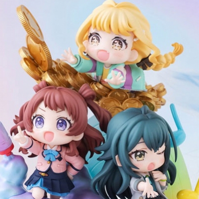 学園アイドルマスター「花海咲季・月村手毬・藤田ことね」のフィギュア