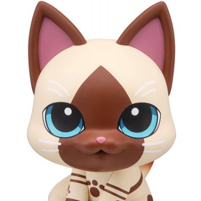 モンスターハンター「アイルー」のフィギュア