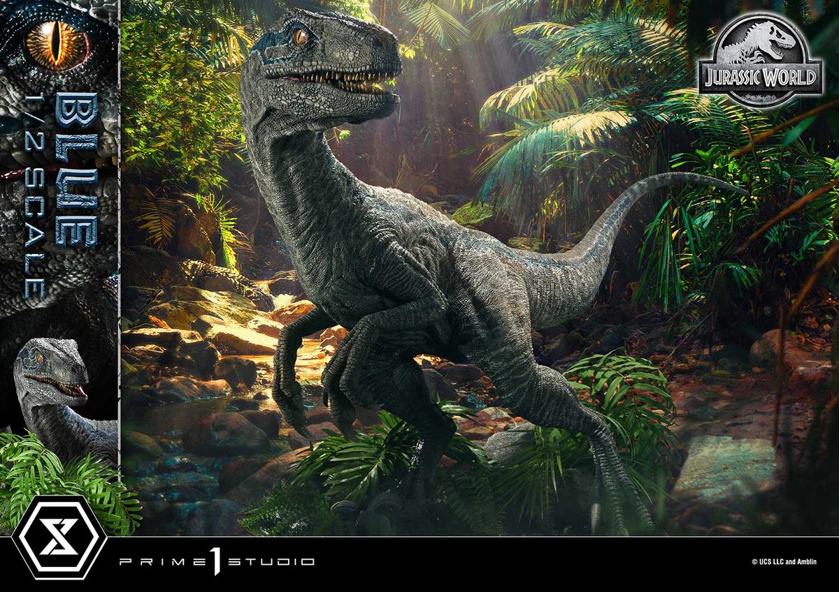 ジュラシック・ワールド/炎の王国「ブルー」のフィギュア画像