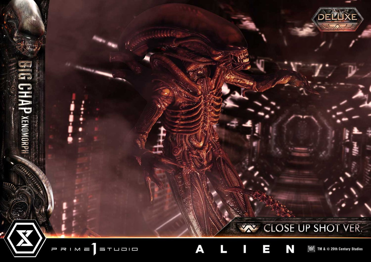 エイリアン「ビッグチャップ ゼノモーフ クローズアップショットVer.」のフィギュア画像