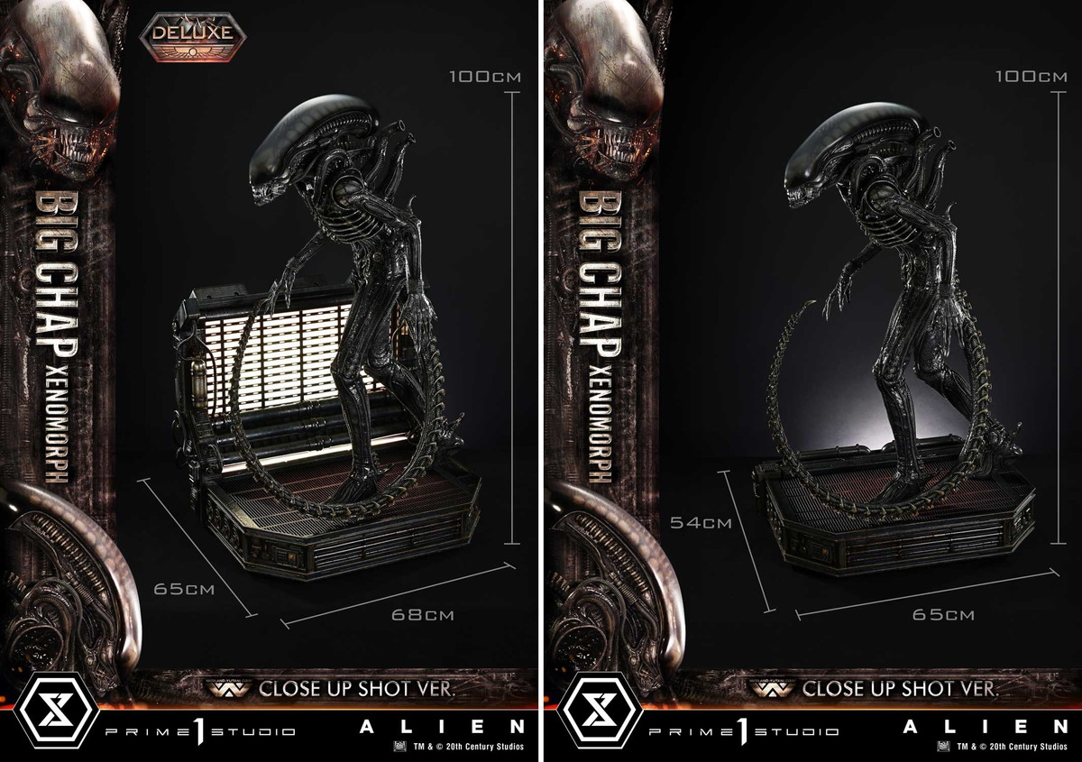 エイリアン「ビッグチャップ ゼノモーフ クローズアップショットVer.」のフィギュア画像