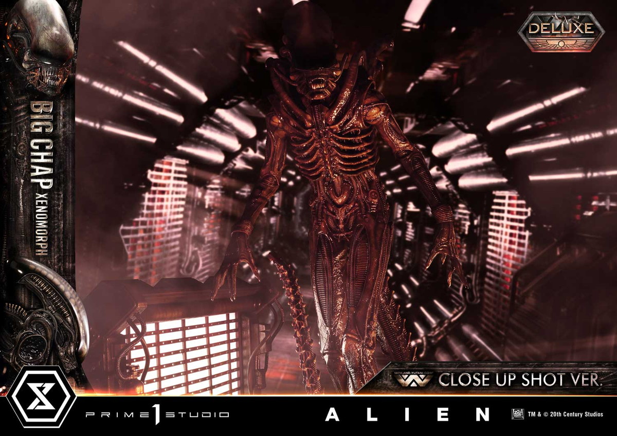 エイリアン「ビッグチャップ ゼノモーフ クローズアップショットVer.」のフィギュア画像