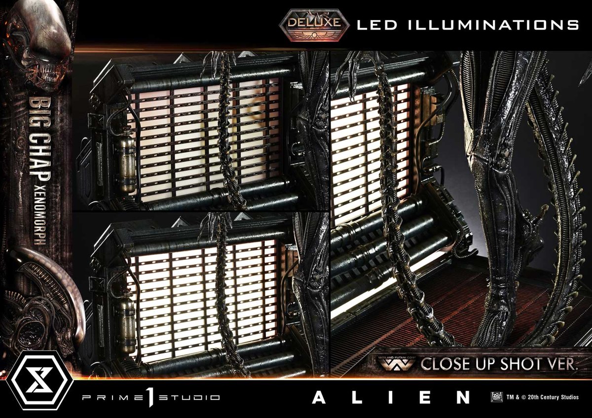 エイリアン「ビッグチャップ ゼノモーフ クローズアップショットVer.」のフィギュア画像