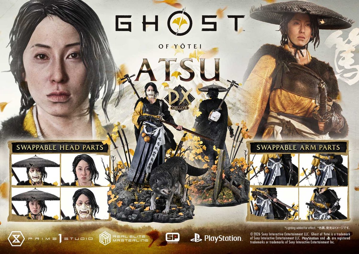Ghost of Yōtei「篤」のフィギュア画像