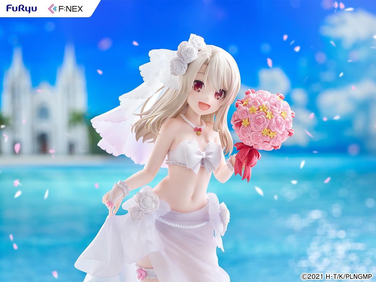 劇場版「Fate/kaleid liner プリズマ☆イリヤ Licht 名前の無い少女」「イリヤスフィール・フォン・アインツベルン ウエディング水着 ver.」のフィギュア画像