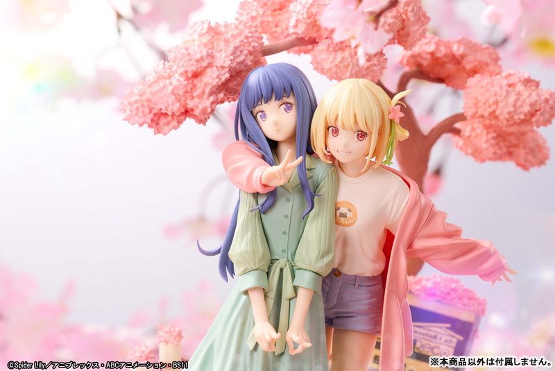 リコリス・リコイル「錦木千束＆井ノ上たきな 春Ver.」のフィギュア画像