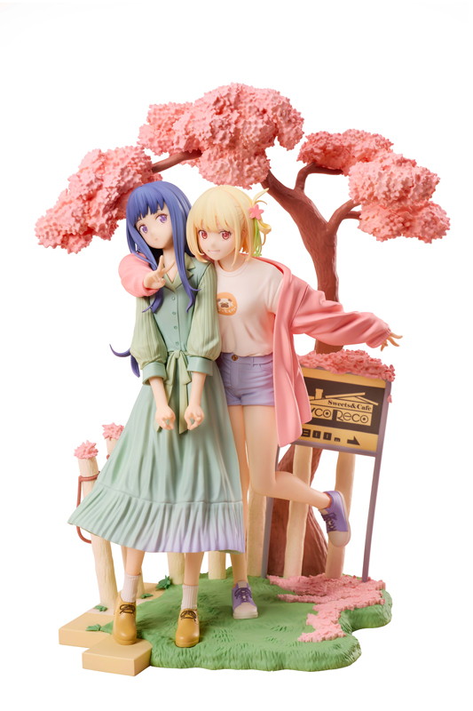 リコリス・リコイル「錦木千束＆井ノ上たきな 春Ver.」のフィギュア画像