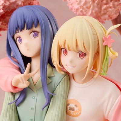 リコリス・リコイル「錦木千束＆井ノ上たきな 春Ver.」のフィギュア