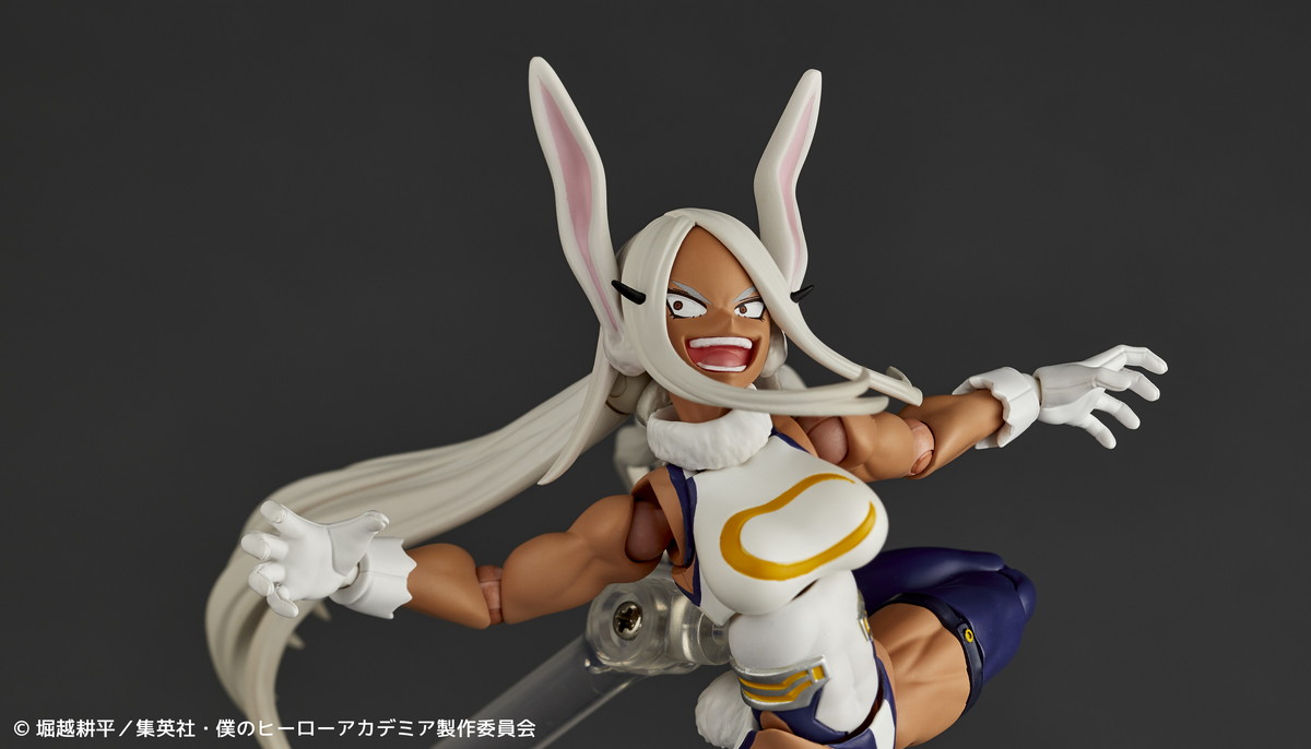 僕のヒーローアカデミア「リボルテック ミルコ」のフィギュア画像