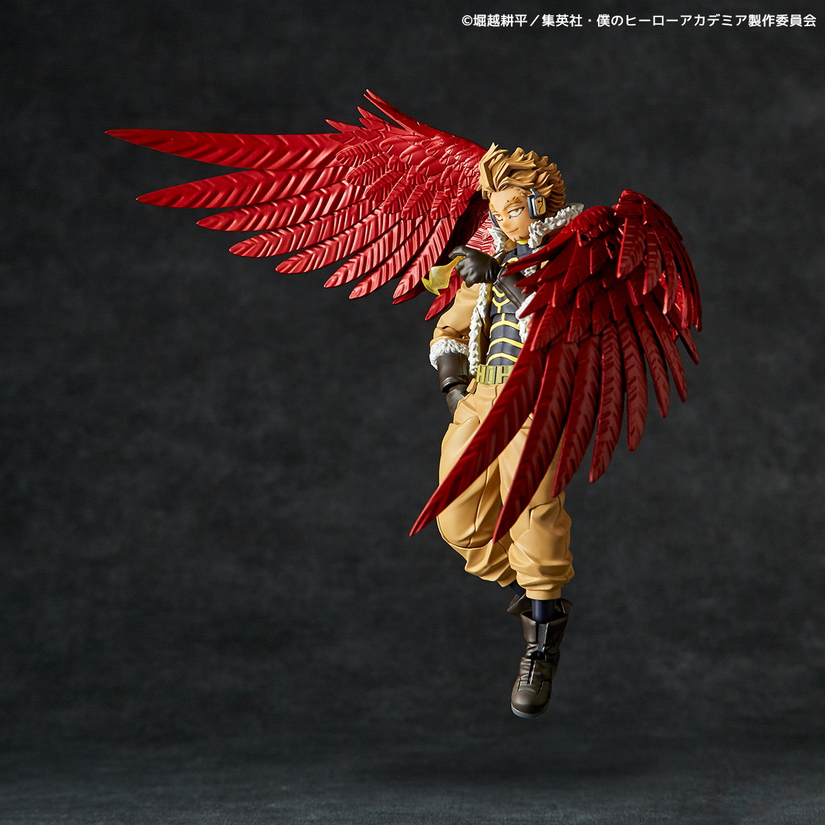 僕のヒーローアカデミア「リボルテック アメイジング・ヤマグチ ホークス」のフィギュア画像