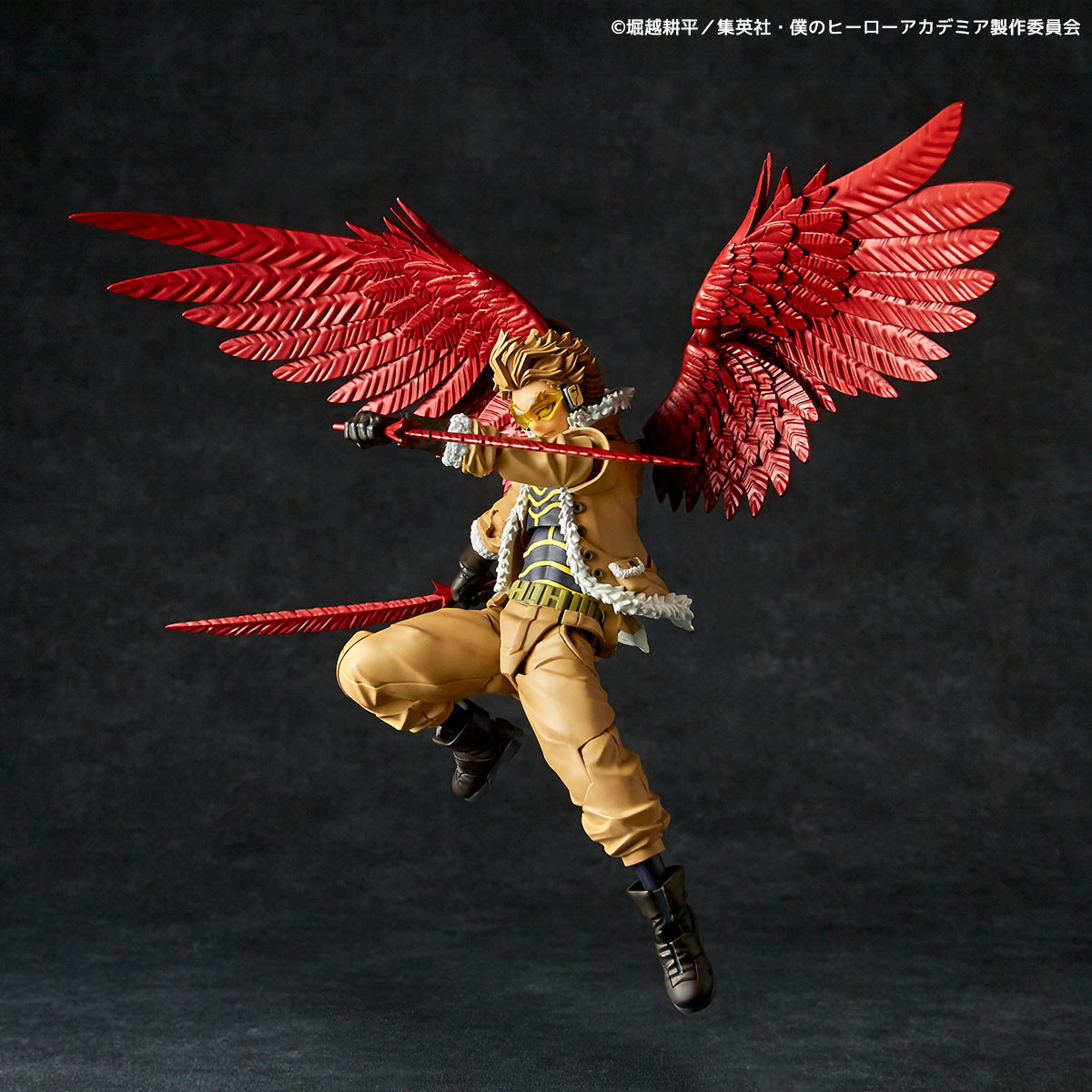僕のヒーローアカデミア「リボルテック アメイジング・ヤマグチ ホークス」のフィギュア画像