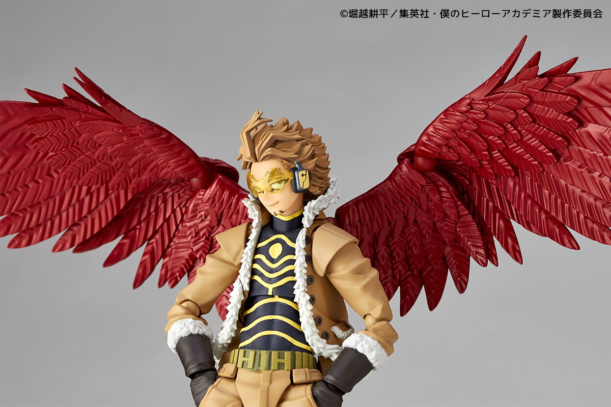 僕のヒーローアカデミア「リボルテック アメイジング・ヤマグチ ホークス」のフィギュア画像