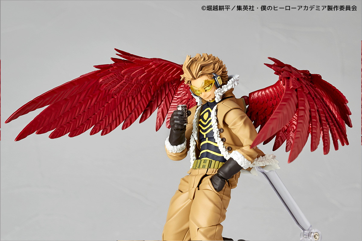 僕のヒーローアカデミア「リボルテック アメイジング・ヤマグチ ホークス」のフィギュア画像