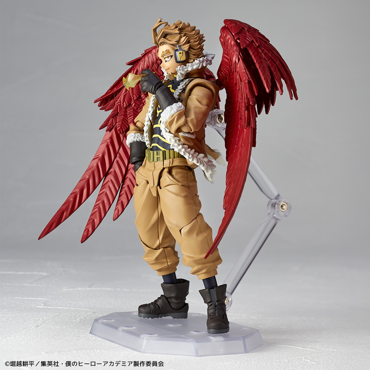 僕のヒーローアカデミア「リボルテック アメイジング・ヤマグチ ホークス」のフィギュア画像