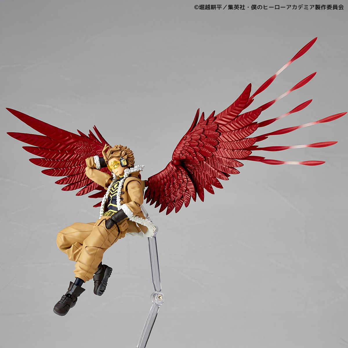 僕のヒーローアカデミア「リボルテック アメイジング・ヤマグチ ホークス」のフィギュア画像