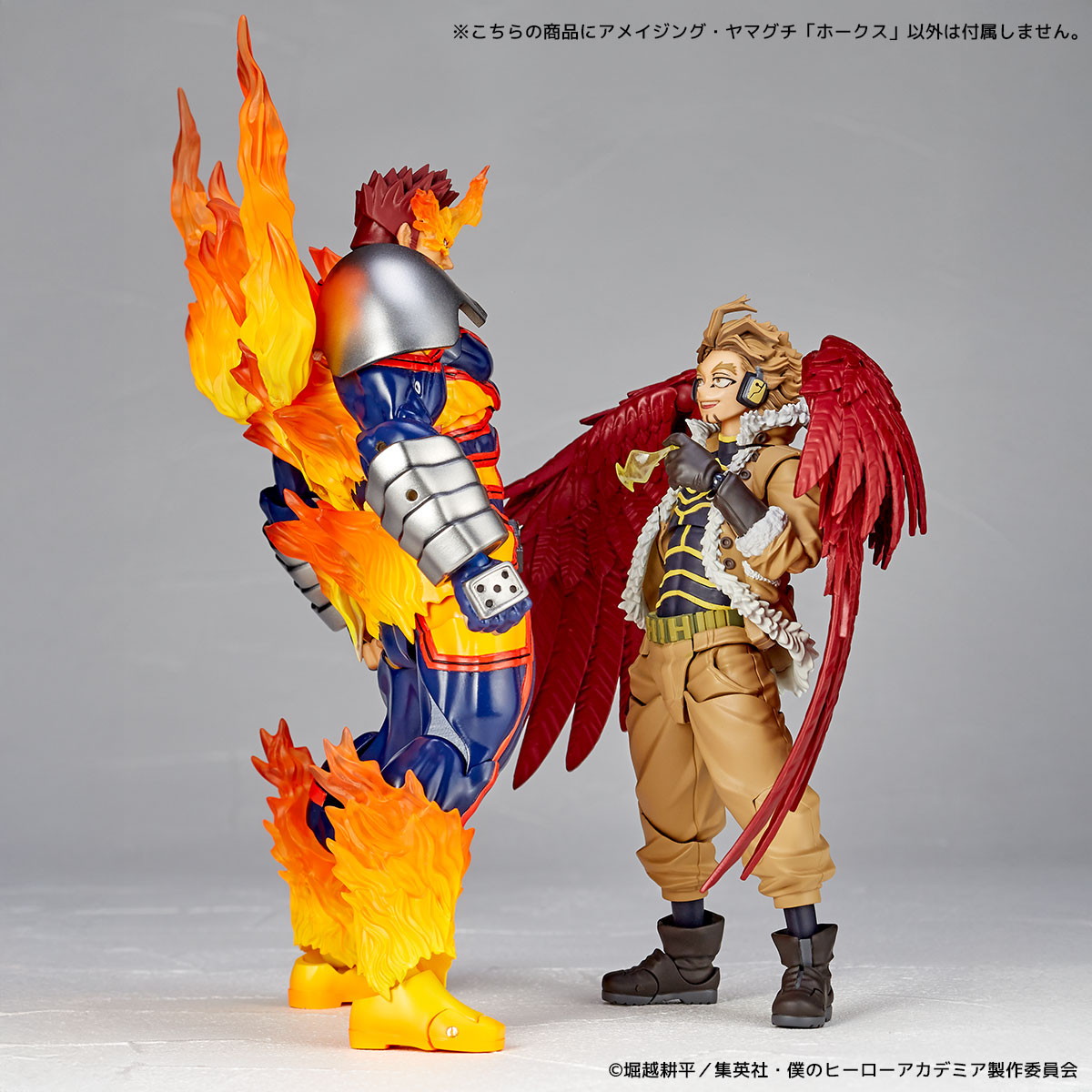 僕のヒーローアカデミア「リボルテック アメイジング・ヤマグチ ホークス」のフィギュア画像