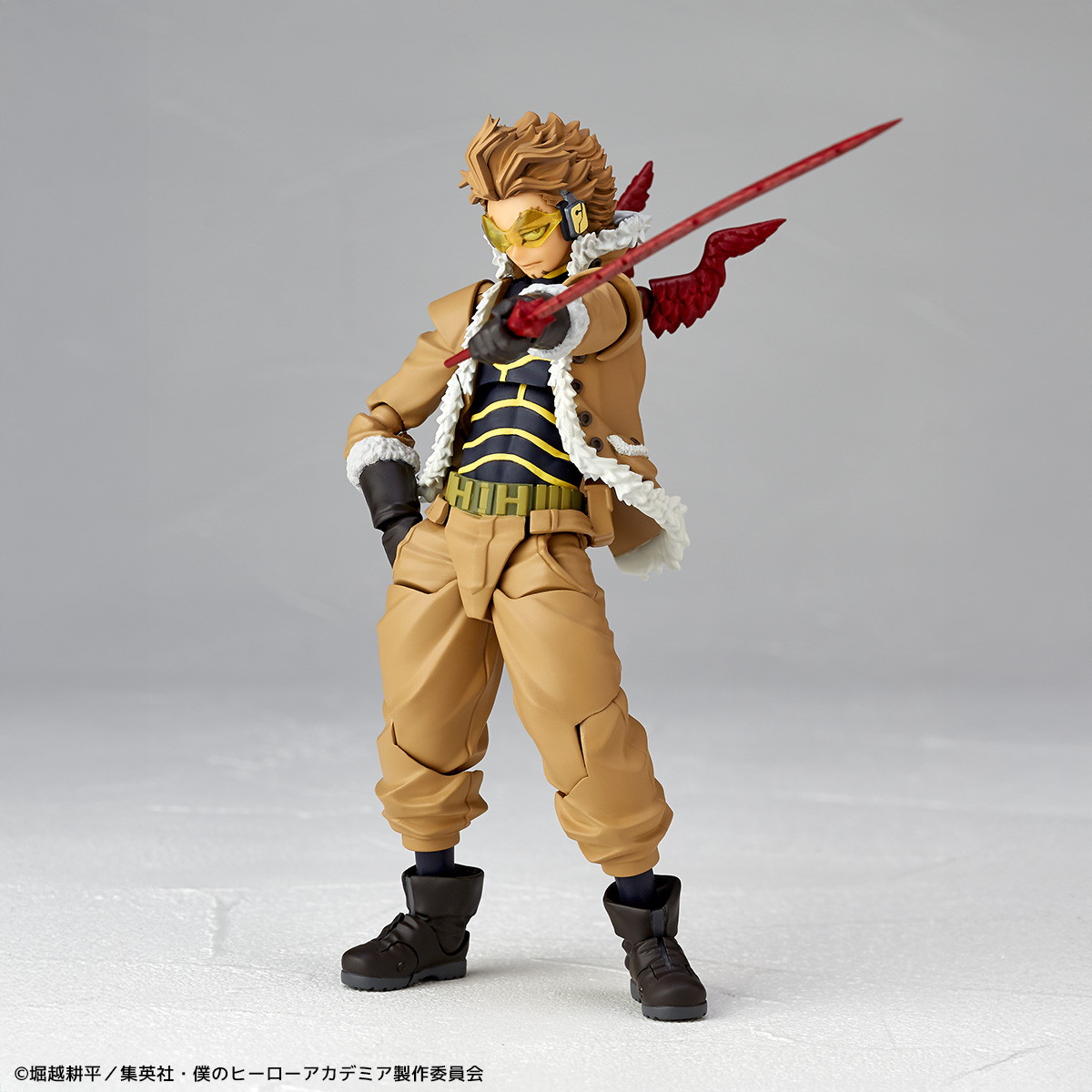 僕のヒーローアカデミア「リボルテック アメイジング・ヤマグチ ホークス」のフィギュア画像