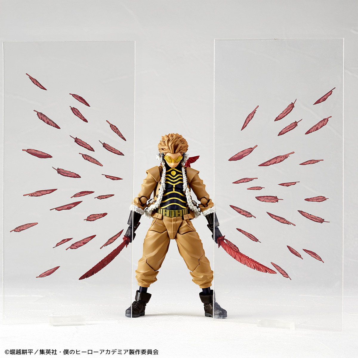 僕のヒーローアカデミア「リボルテック アメイジング・ヤマグチ ホークス」のフィギュア画像
