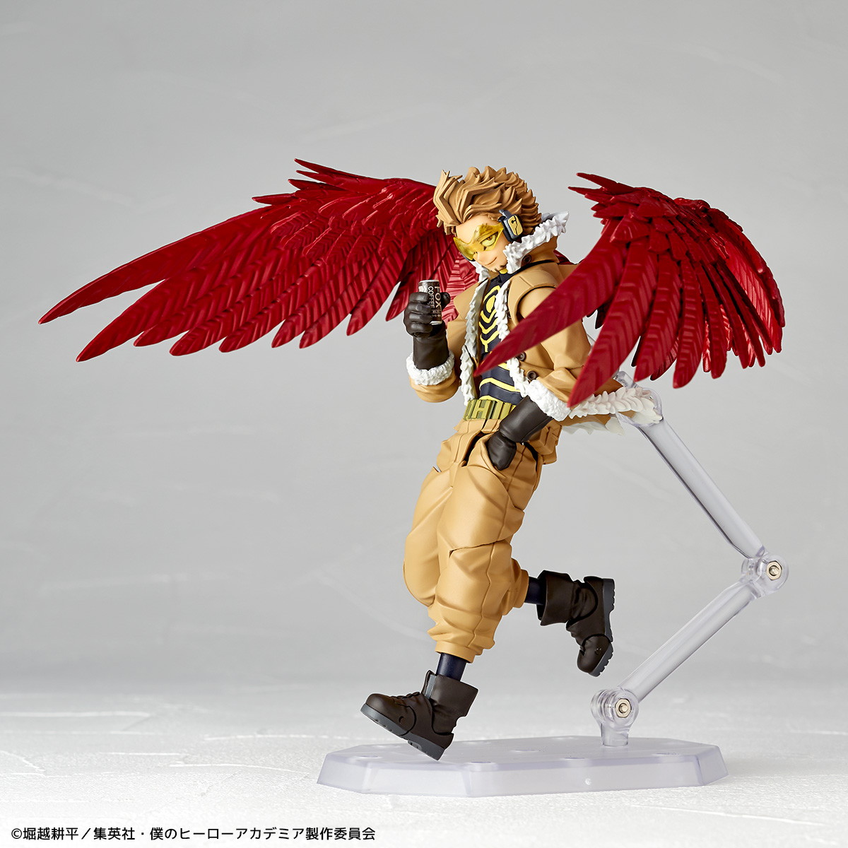 僕のヒーローアカデミア「リボルテック アメイジング・ヤマグチ ホークス」のフィギュア画像