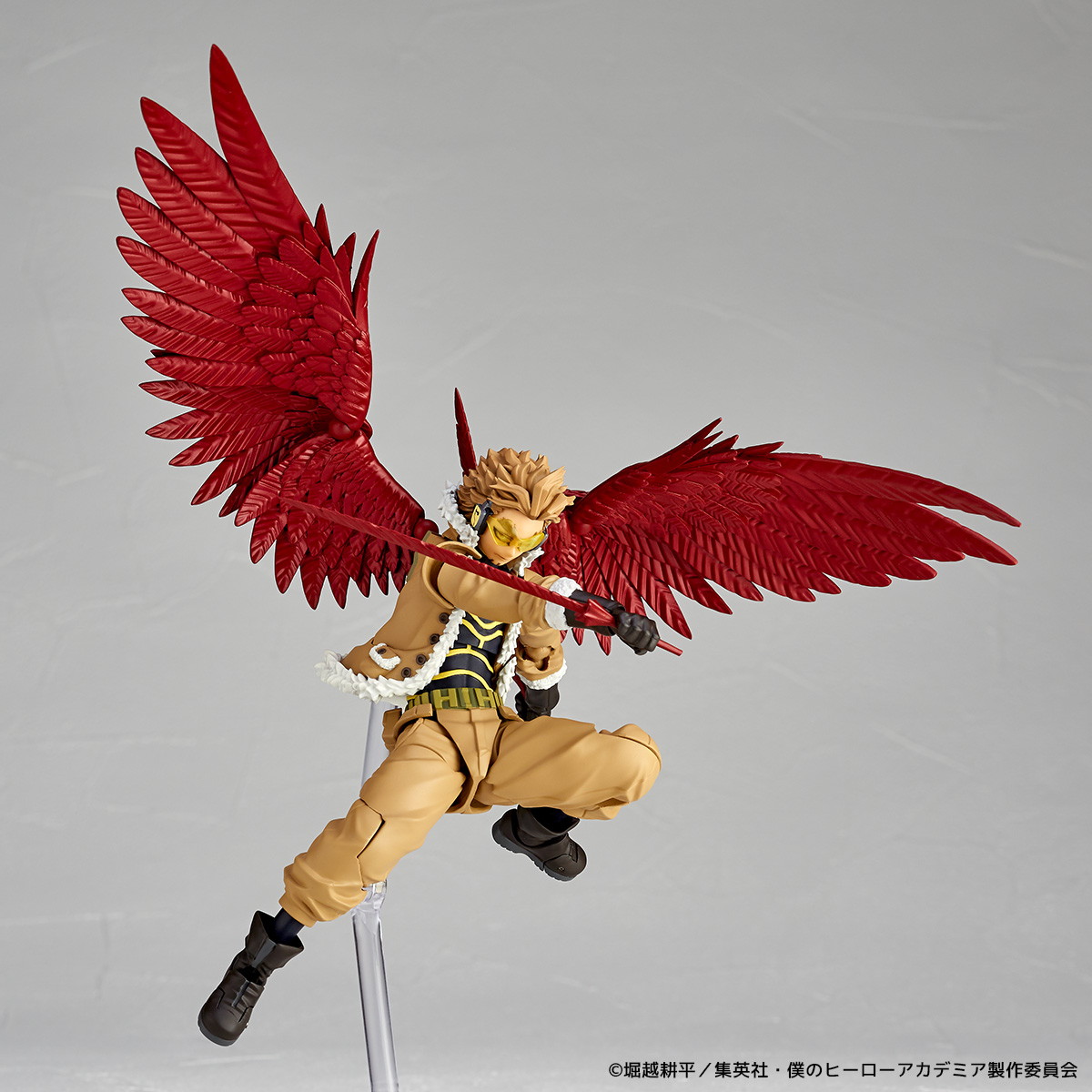 僕のヒーローアカデミア「リボルテック アメイジング・ヤマグチ ホークス」のフィギュア画像