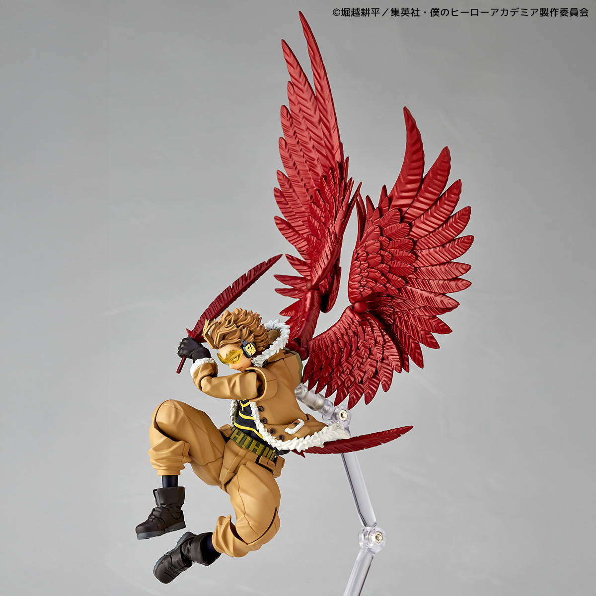 僕のヒーローアカデミア「リボルテック アメイジング・ヤマグチ ホークス」のフィギュア画像