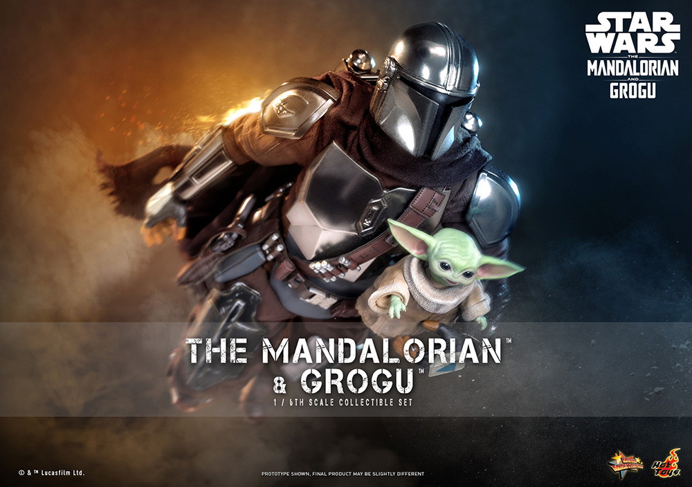 スター・ウォーズ／マンダロリアン・アンド・グローグー「マンダロリアン＆グローグー」のフィギュア画像