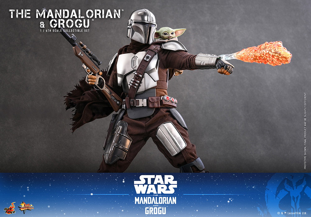 スター・ウォーズ／マンダロリアン・アンド・グローグー「マンダロリアン＆グローグー」のフィギュア画像