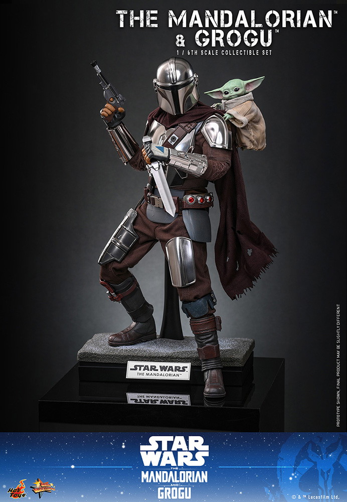 スター・ウォーズ／マンダロリアン・アンド・グローグー「マンダロリアン＆グローグー」のフィギュア画像